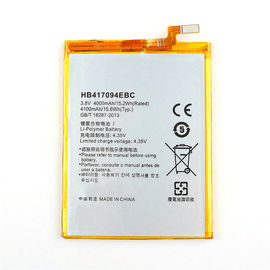 Trung Quốc HB417094EBC Huawei điện thoại di động pin, Huawei Mate7 pin 3.8V 4000mAh nhà cung cấp